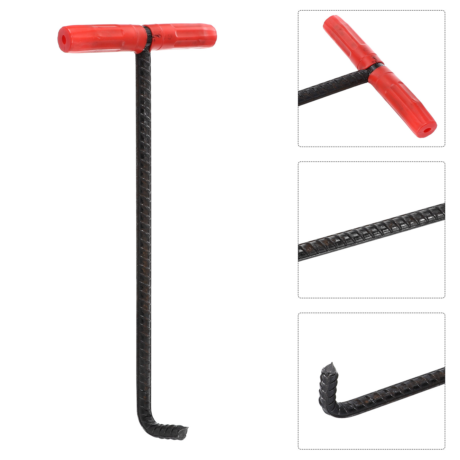 Manhole Cover Lifting - 1Pcs T-Shaped Manhole Cover Hook Heavy-Duty