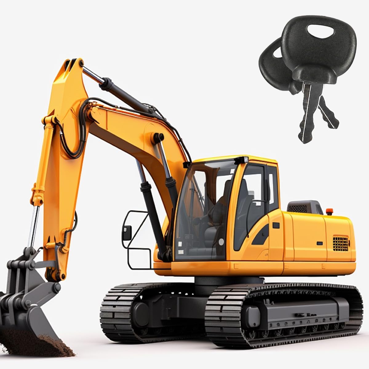 Heavy Equipment Bobcat - 6 Ignition Keys Suitable For Engineering