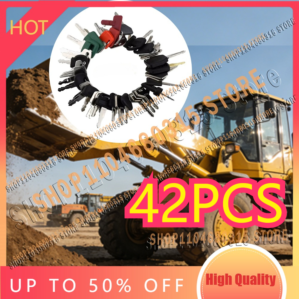 Heavy Equipment Bobcat - 42pcs New Keys Heavy Equipment Construction