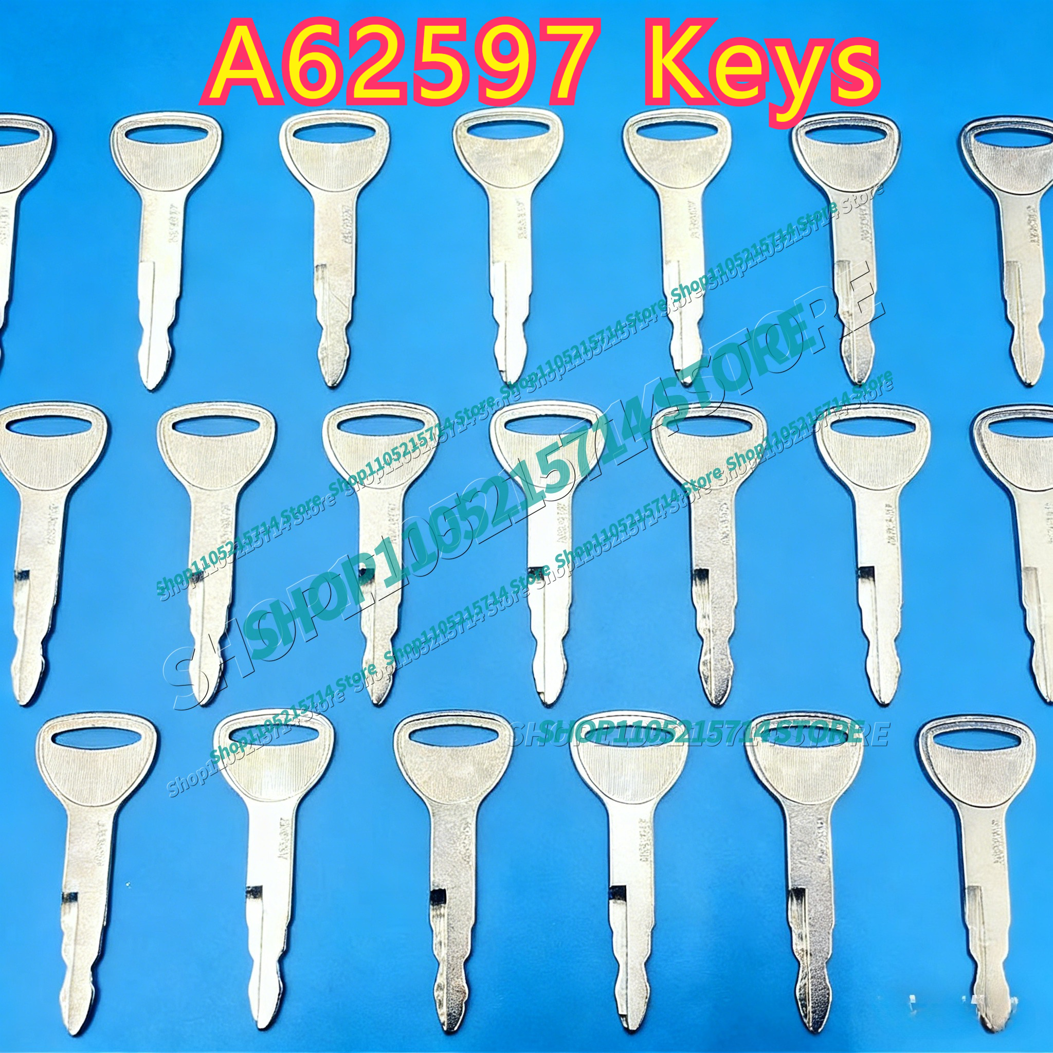 Heavy Equipment Forklift - 20/10/5PCS A62597 Lgnition Keys For Forklift