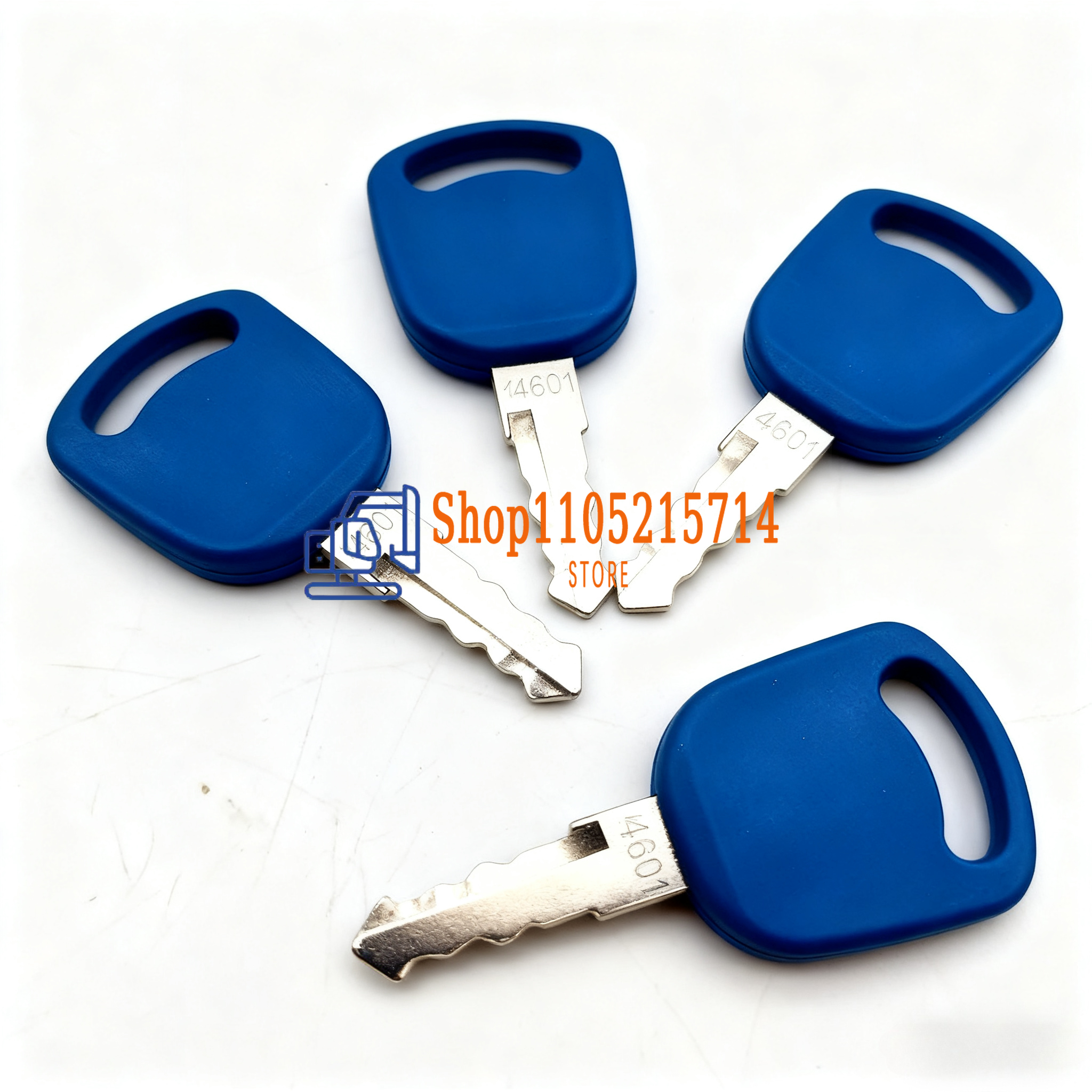 Heavy Equipment Grader - 2/5pcs 14601 Key 82003267 82030143 Ignition