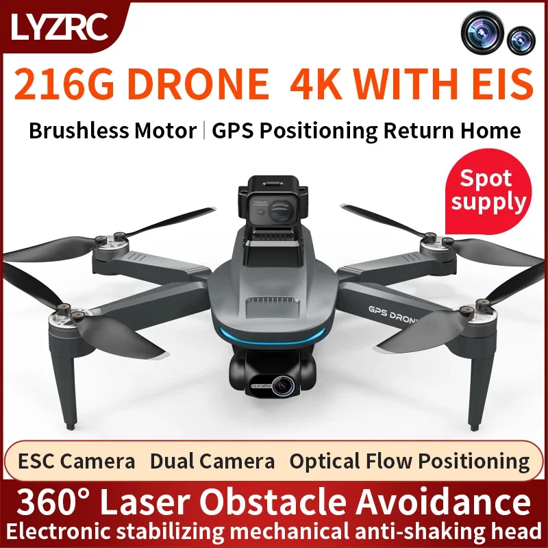 L200 PRO MAX Drone 4K 2-Axis P - огляд і ціна Laser Level Rotary