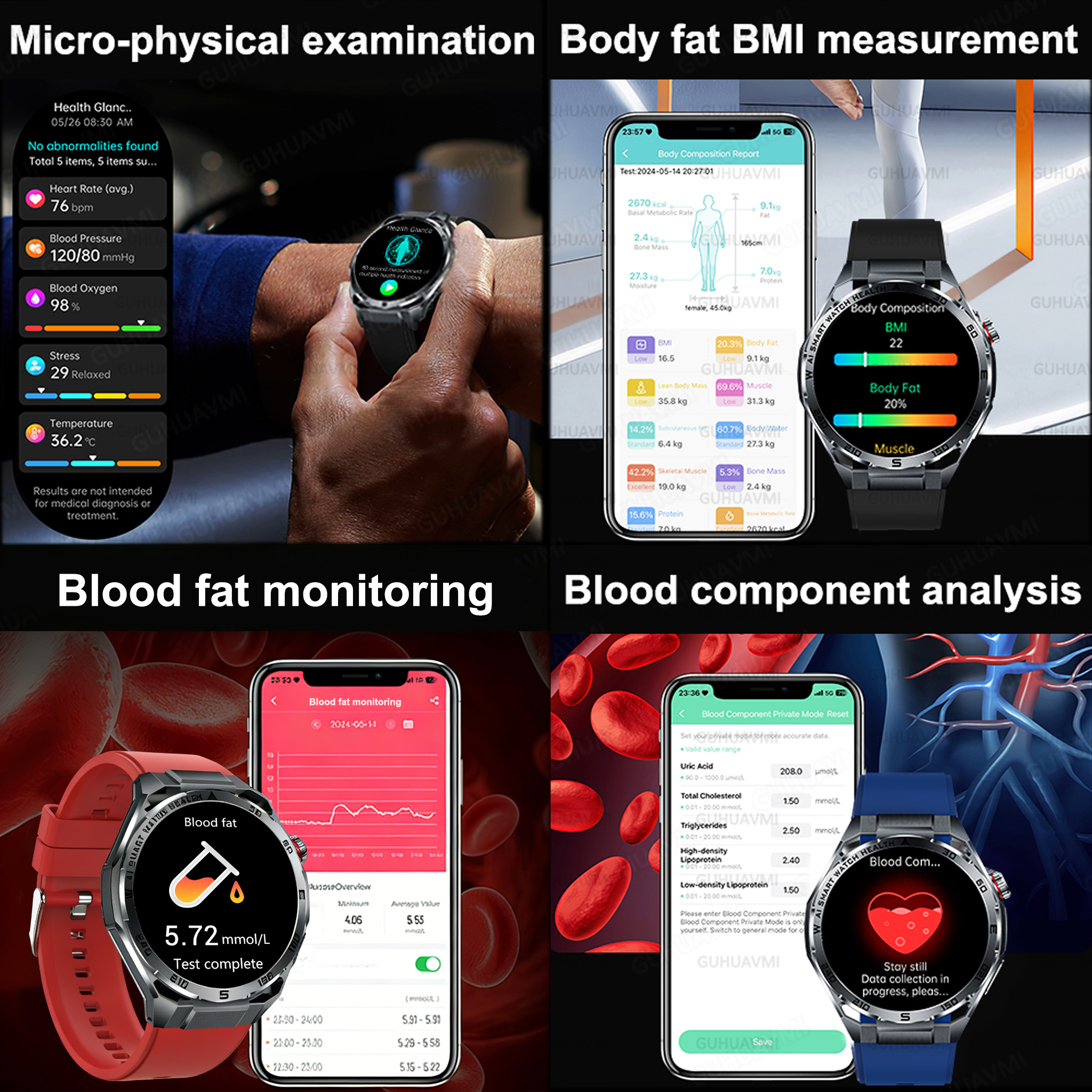 2026 New Body Fat AI Analysis  - огляд і ціна Laser Level Rotary