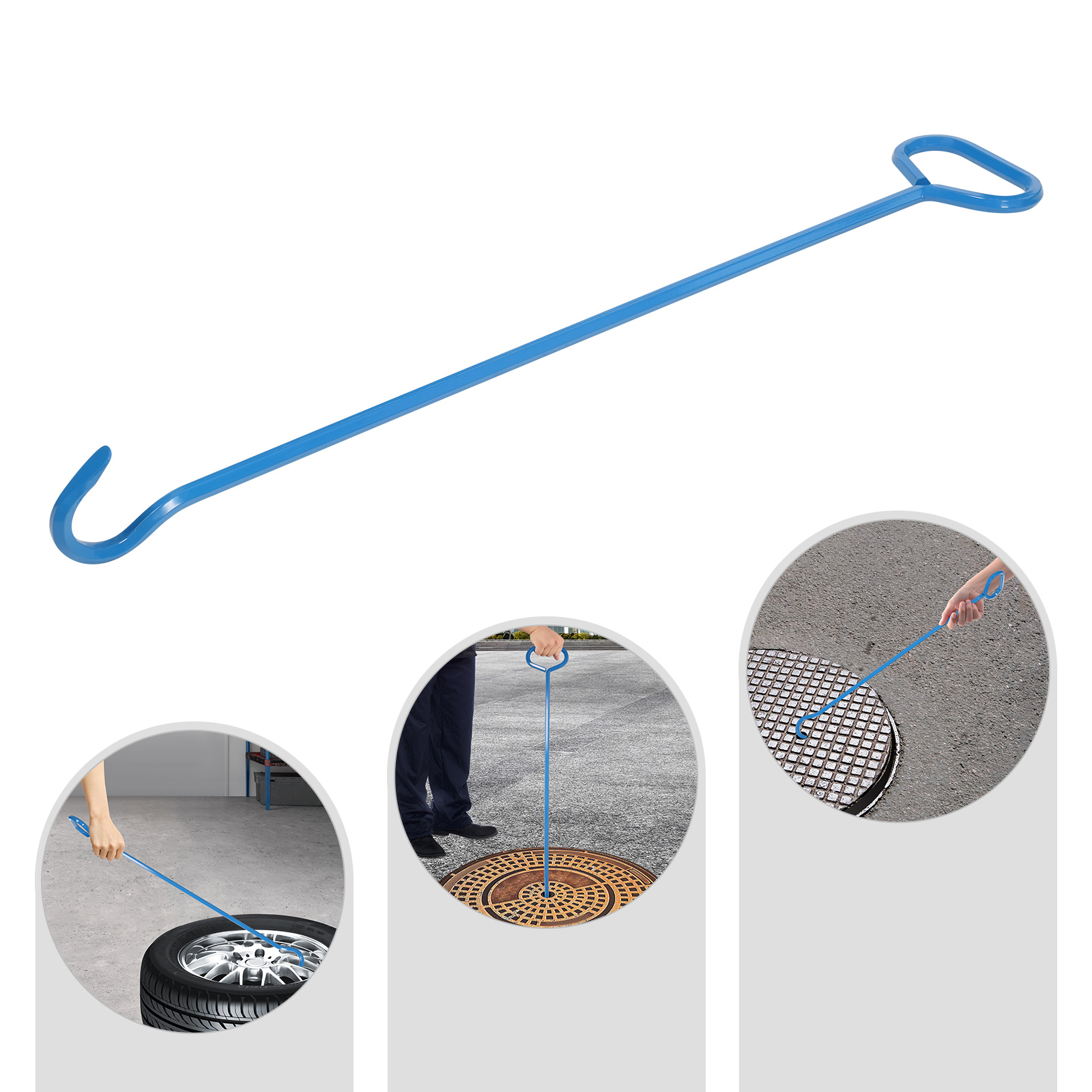Blue Alloy Steel 36-inch Multi - огляд і ціна Manhole Cover Lifting