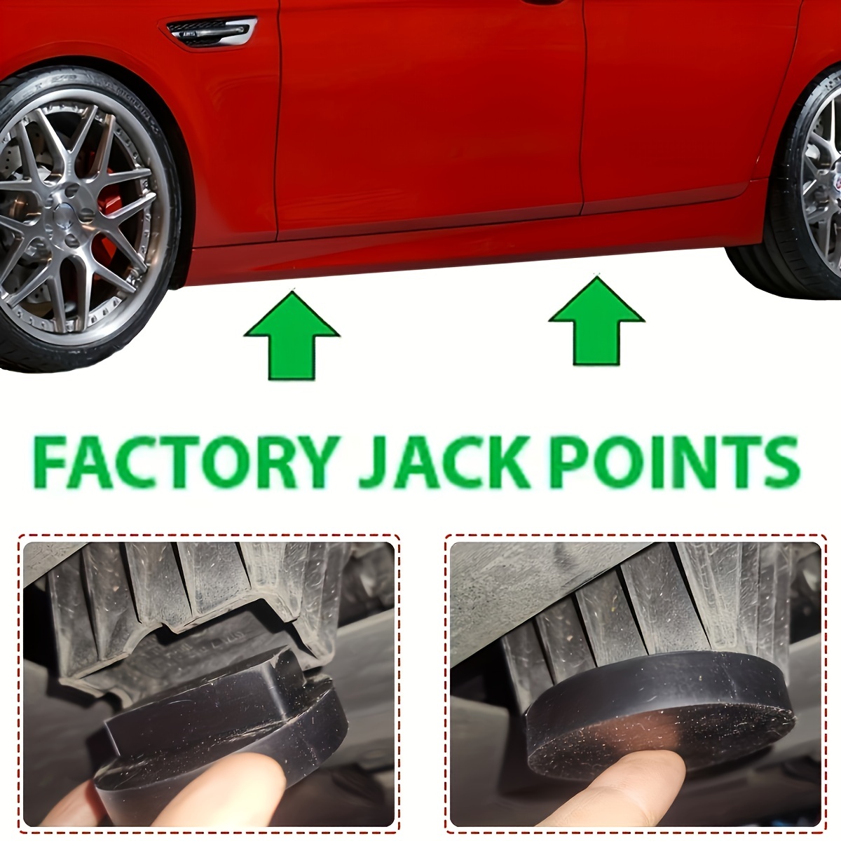Car Jack Rubber Pad Jack Lift  - огляд і ціна Manhole Cover Lifting