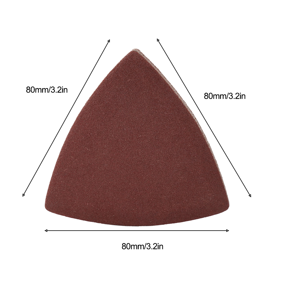 40pc Triangle Sandpaper 60/120 - огляд і ціна Tools Heavy Equipment