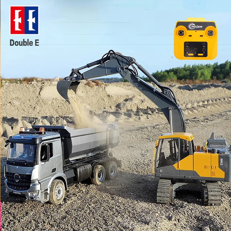 Double E E598 RC Excavator All - огляд і ціна Heavy Equipment Games