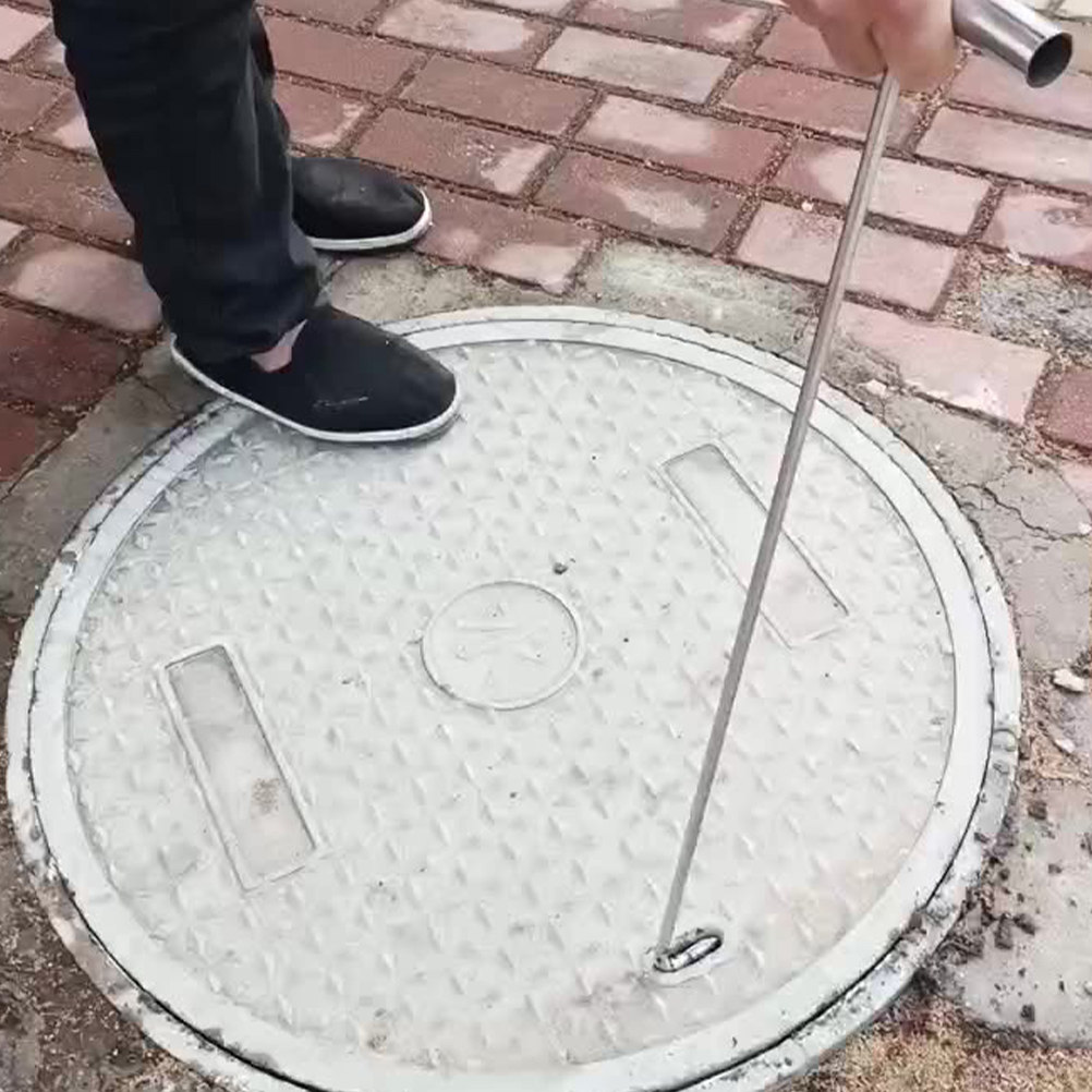2Pcs Stainless Steel Manhole H - огляд і ціна Manhole Cover Lifting