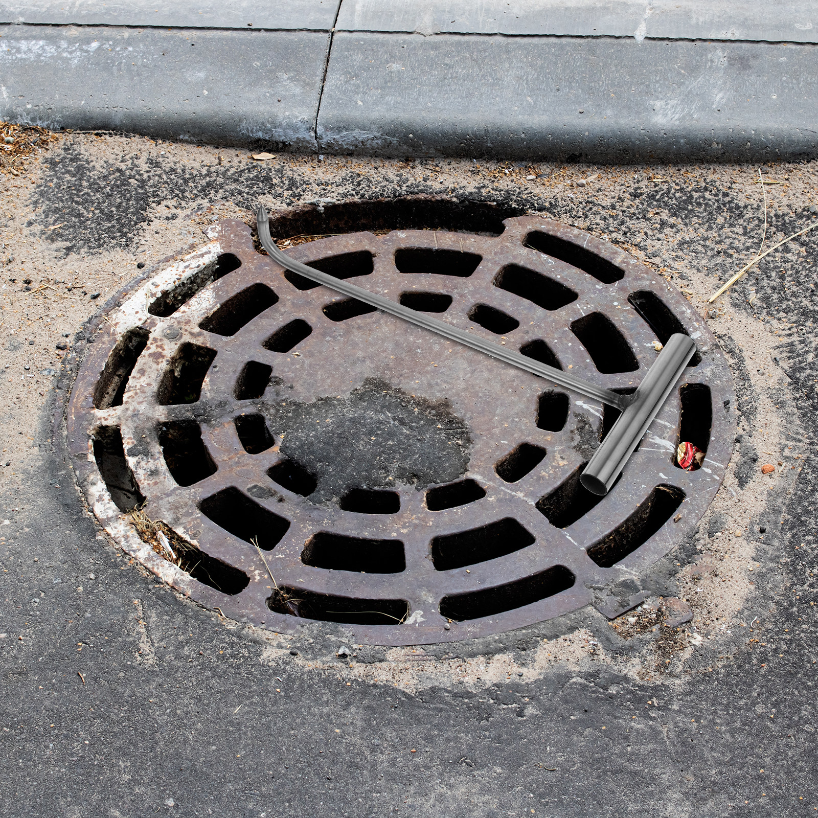Stainless Steel T-Shaped Manho - огляд і ціна Manhole Cover Lifting