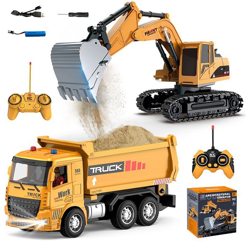 Alloy Remote Control Excavator - огляд і ціна Heavy Equipment Games