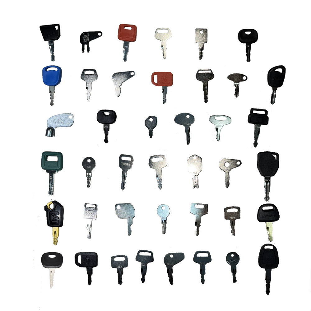 41PCS Heavy Equipment Keys Set - огляд і ціна Heavy Equipment Bobcat