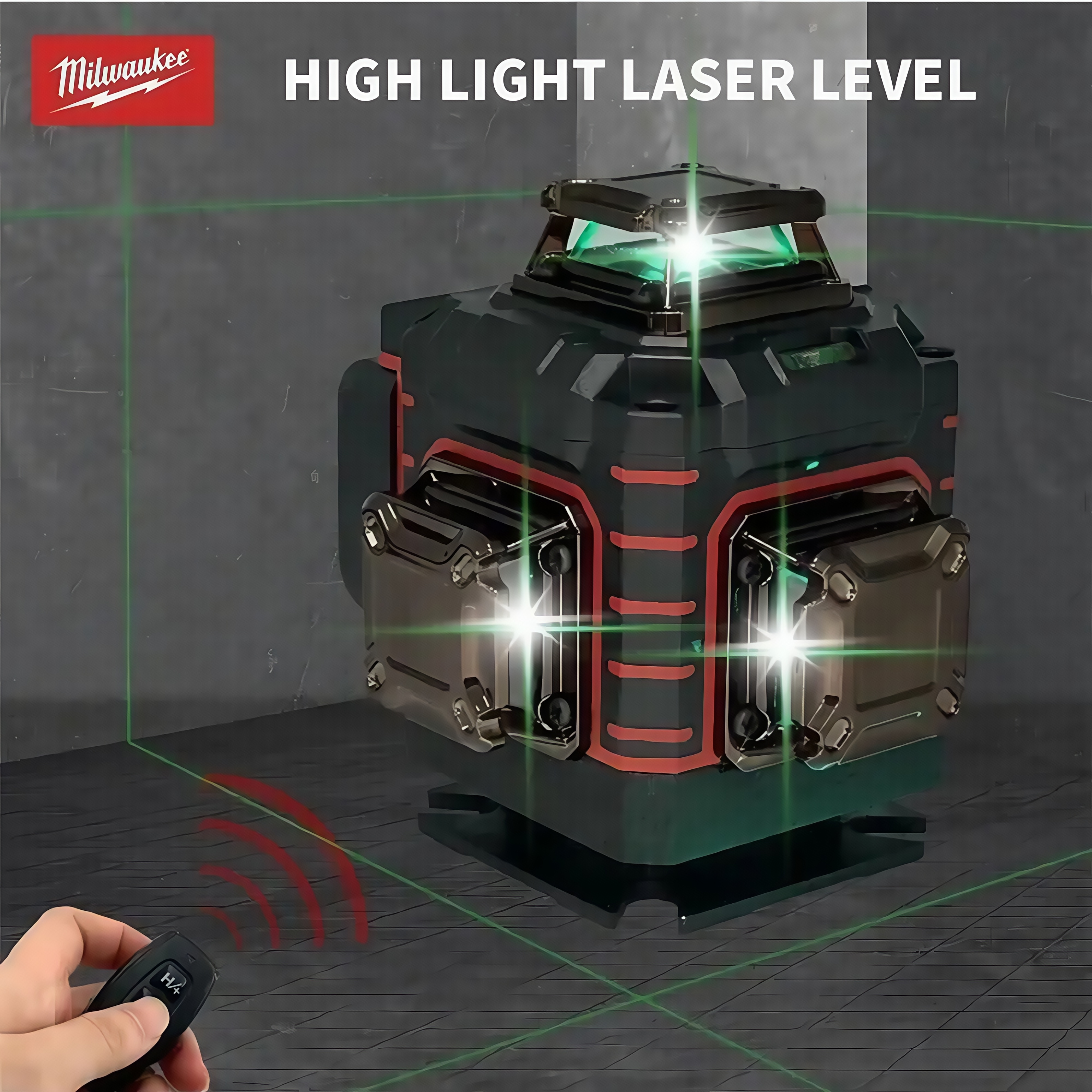 Milwaukee 360 Degree Vertical  - огляд і ціна Laser Level Rotary
