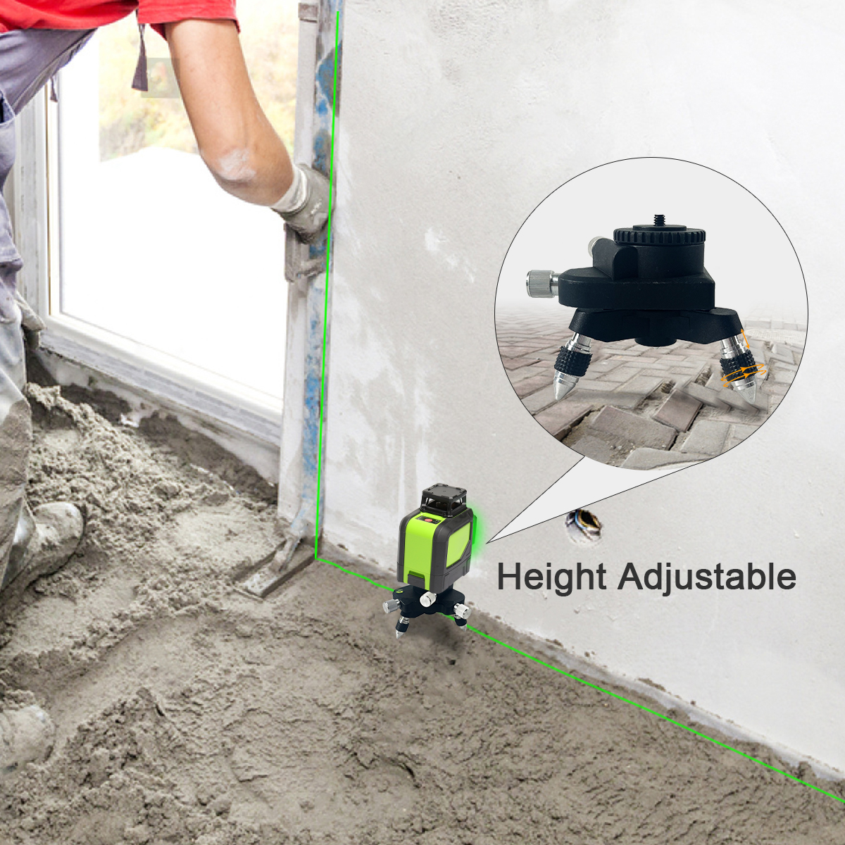 Adjustable Rotation Bracket La - огляд і ціна Laser Level Rotary