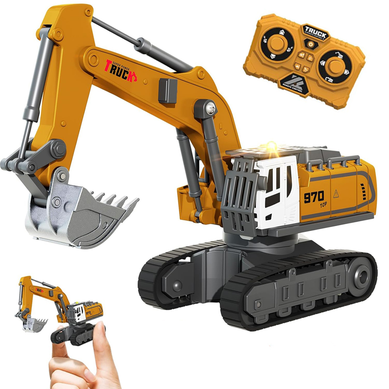 1:64 Remote Control Excavator  - огляд і ціна Heavy Equipment Games