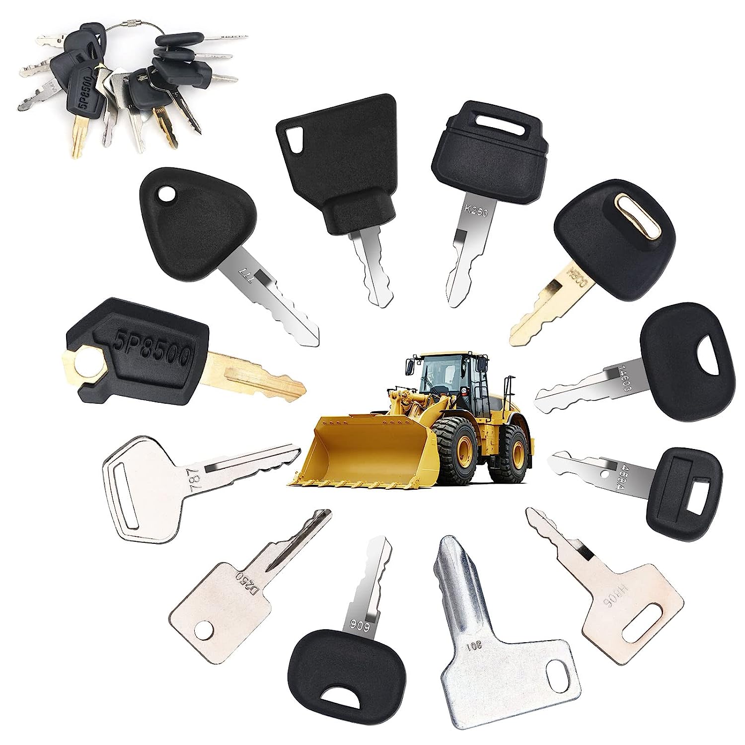 12 Keys Heavy Equipment Constr - огляд і ціна Heavy Equipment Bobcat