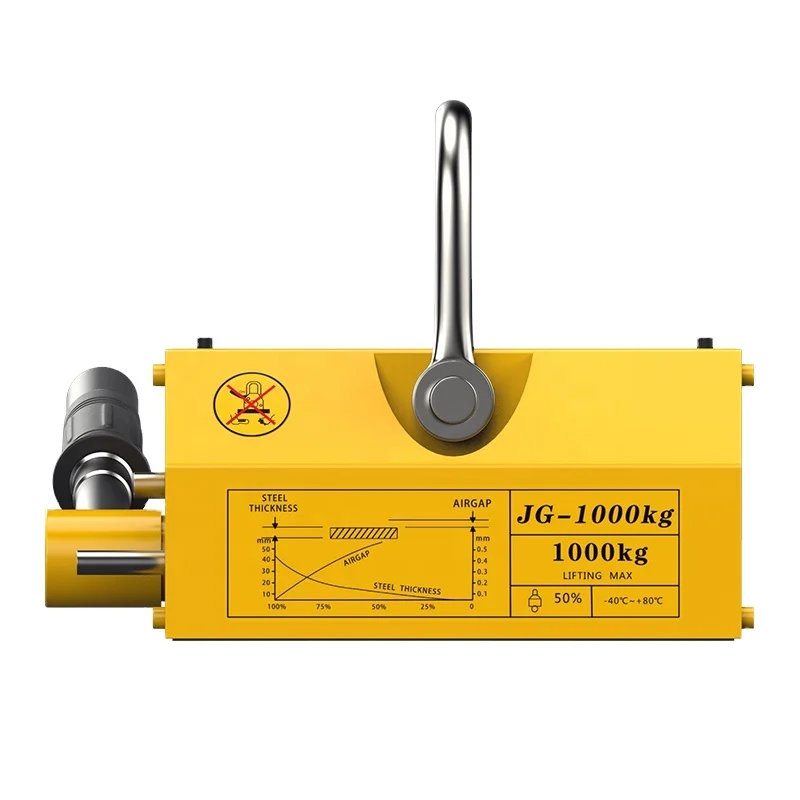 1 Ton Permanent Lifting Magnet - огляд і ціна Manhole Cover Lifting
