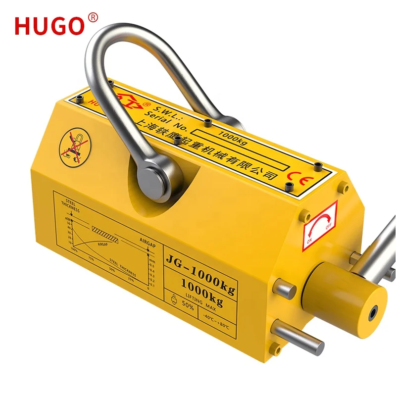 1 Ton Permanent Lifting Magnet - огляд і ціна Manhole Cover Lifting