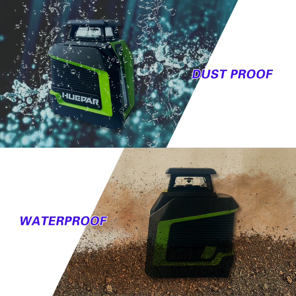 Huepar D011CP  Self-leveling 3 - огляд і ціна Laser Level Rotary