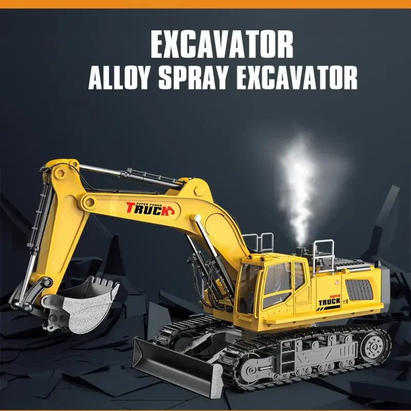 12/15/17CH Rc Excavator Alloy  - огляд і ціна Heavy Equipment Games