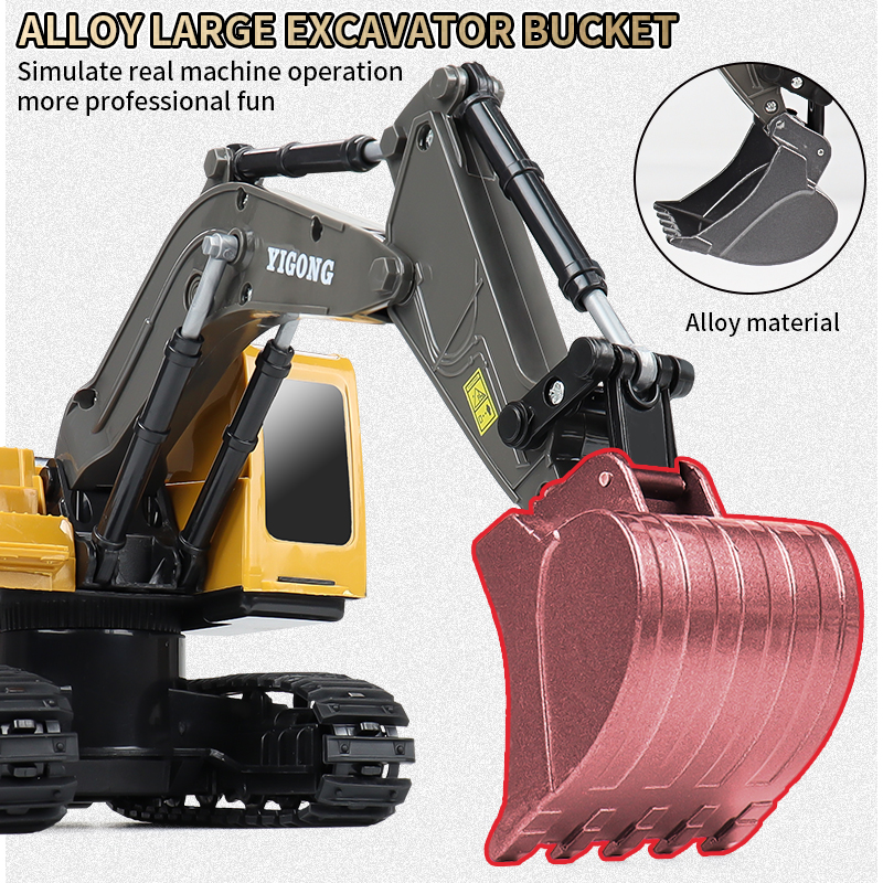 ZWN 2.4G Remote Control Excava - огляд і ціна Heavy Equipment Games