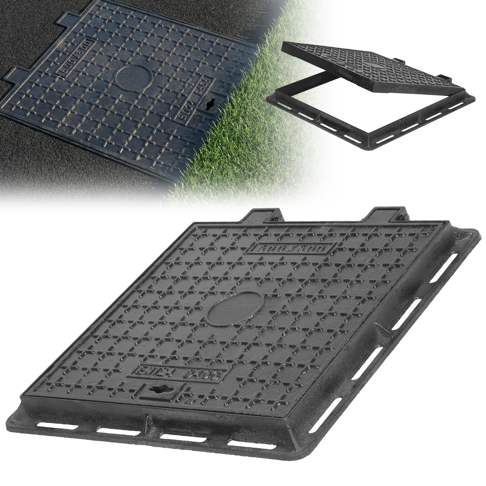Cast Iron Manhole Cover and Fr - огляд і ціна Manhole Cover Lifting