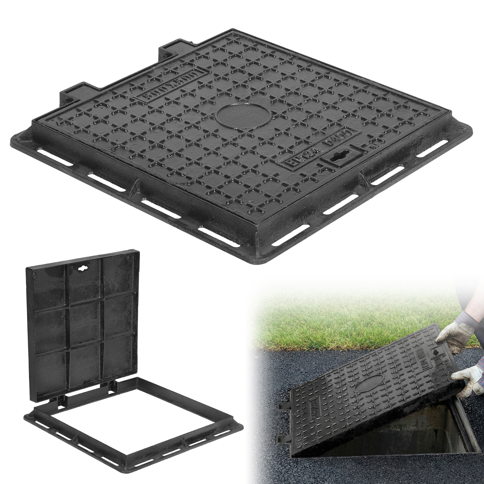 Cast Iron Manhole Cover and Fr - огляд і ціна Manhole Cover Lifting