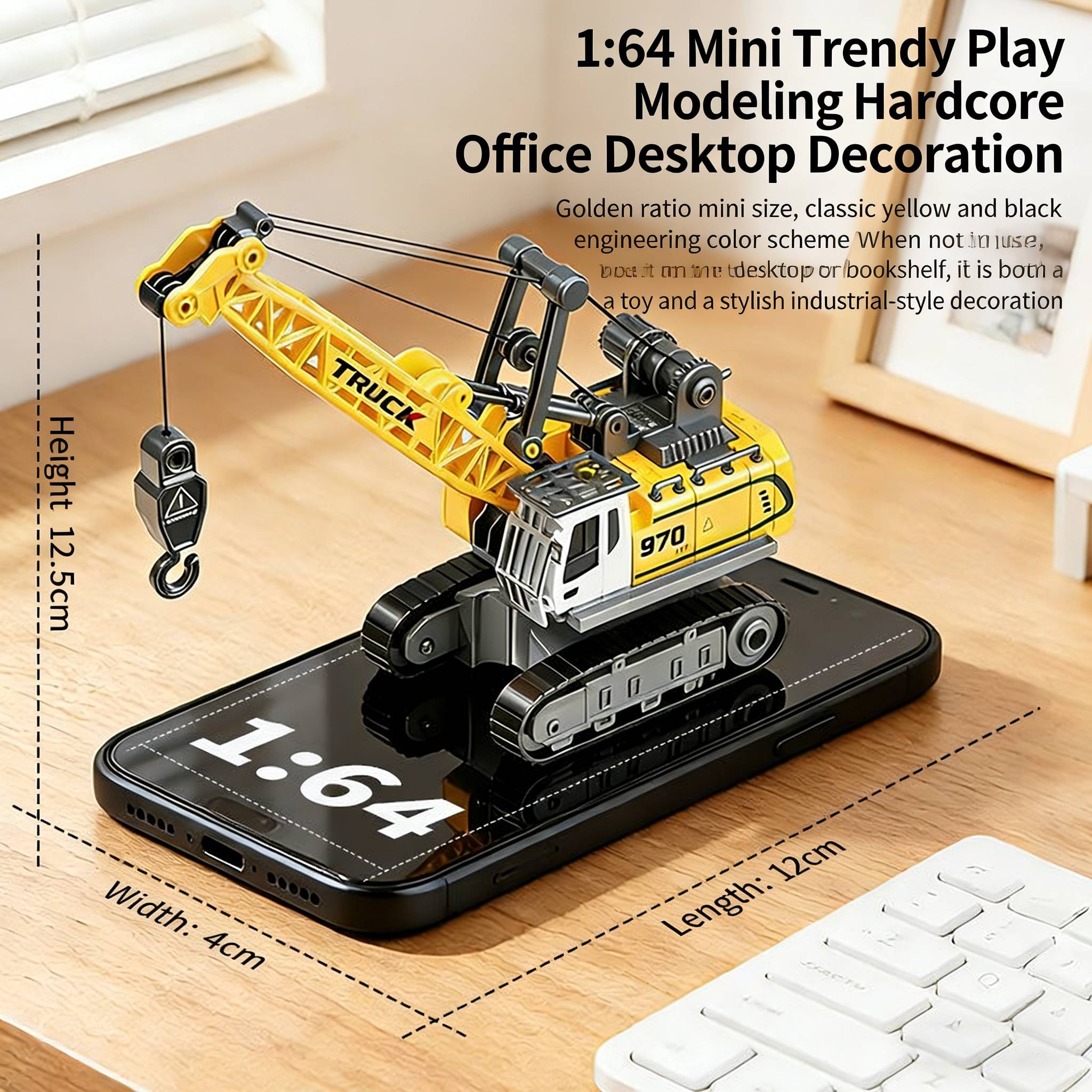 1/64 Mini Desktop RC Car Toy R - огляд і ціна Heavy Equipment Games
