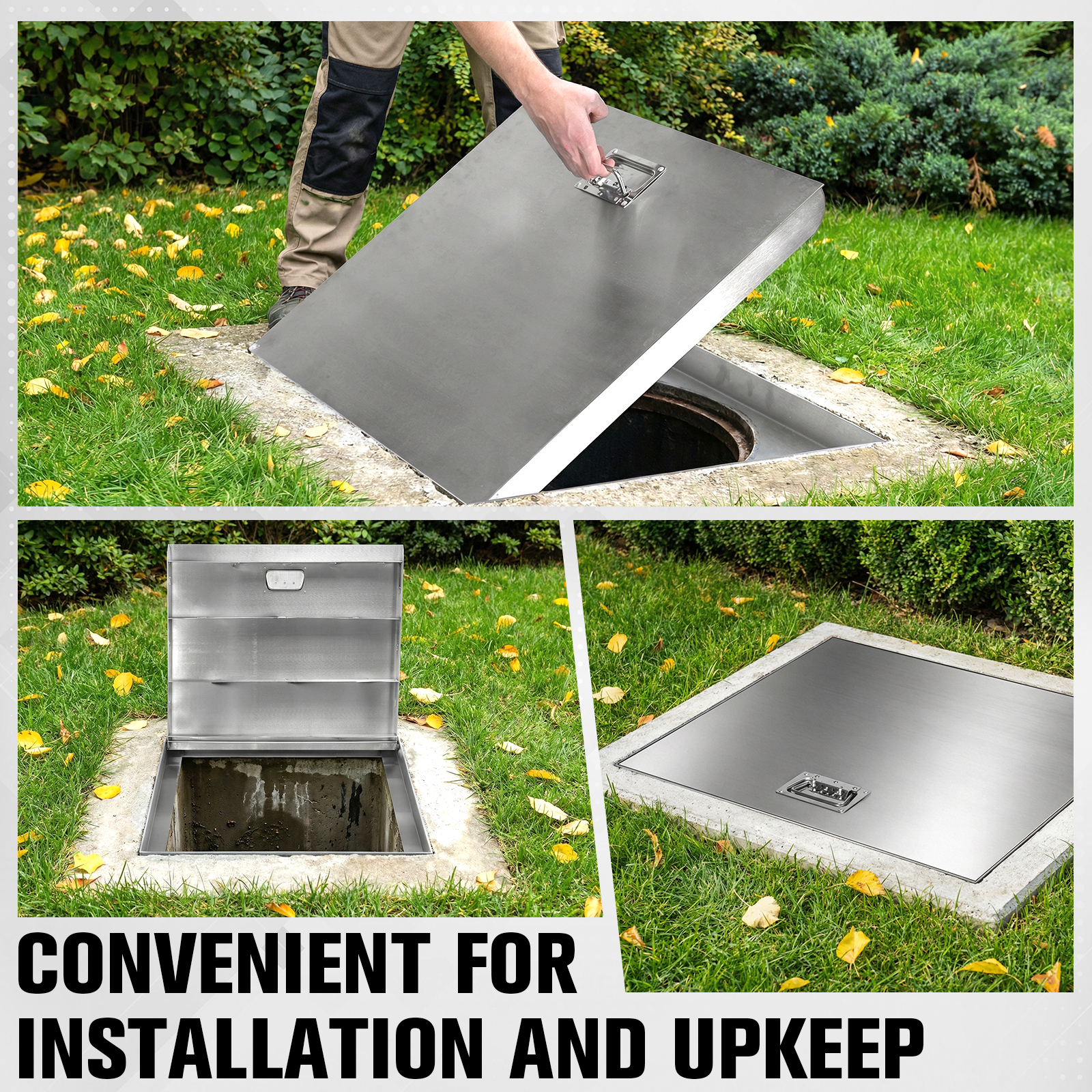Stainless Steel Rectangular Li - огляд і ціна Manhole Cover Lifting